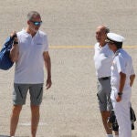 El Rey Felipe VI sale a navegar en el Aifos