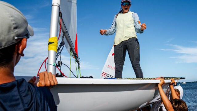 La valenciana Blanca Ferrando, campeona del mundo de ILCA 4 en Los Ángeles