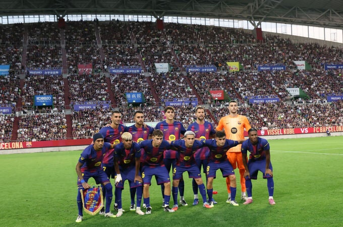El primer once de pretemporada del Barça