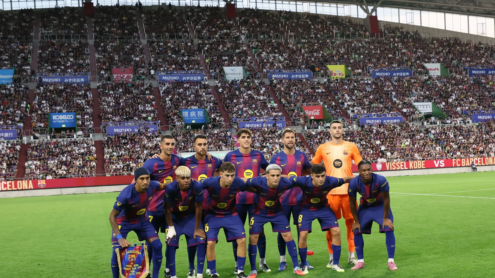 El primer once de pretemporada del Barça