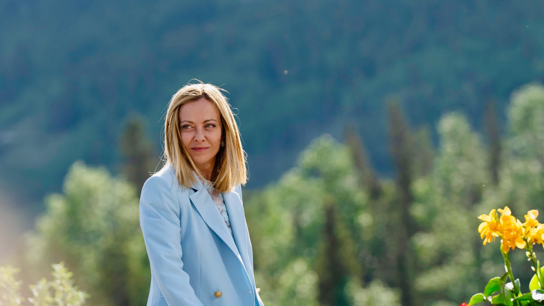 La primera ministra italiana Giorgia Meloni