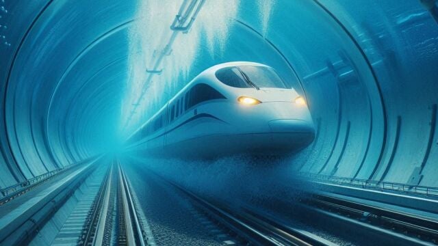 Un tunel de vacío y levitación maglev, así serían los 5.000 km bajo el Atlántico