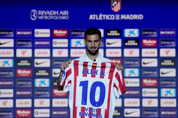 Alex Baena presentation as new player of Atletico de Madrid