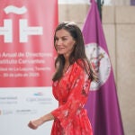 La reina Letizia asiste en Tenerife a la reunión anual de directores del Instituto Cervantes