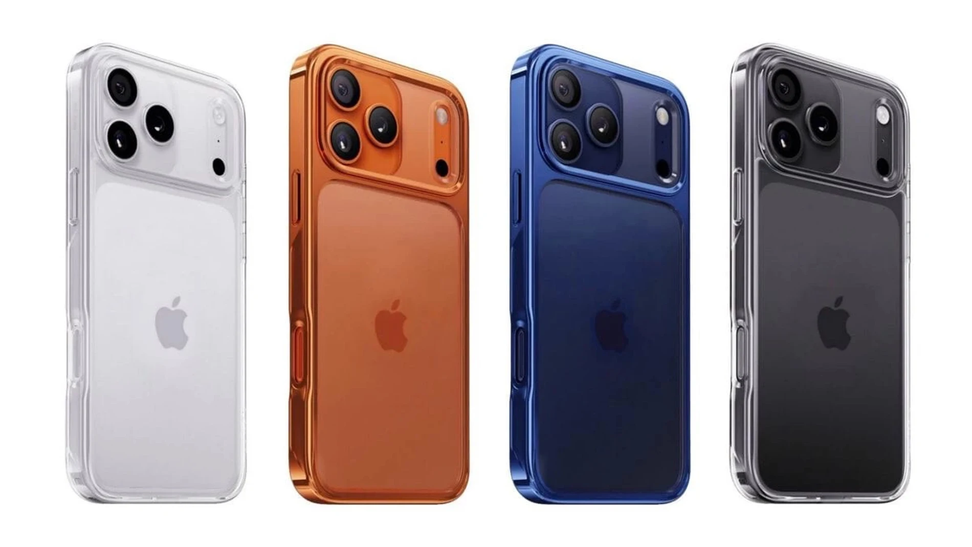 Así podrían lucir los iPhone 17 Pro