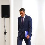 El presidente del Gobierno, Pedro Sánchez, hace balance del año de legislatura.