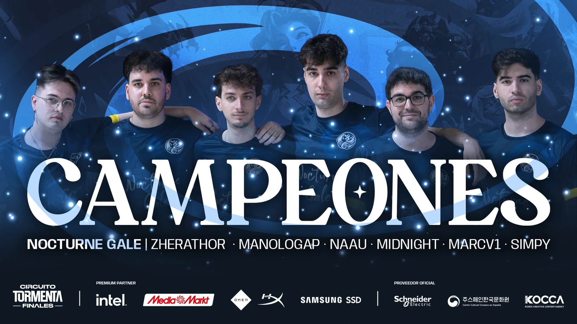 Suzaku Esports’ y ‘Nocturne Gale’ se proclamaron campeones de VALORANT y League of Legends en la temporada 24/25 del Circuito Tormenta, respectivamente