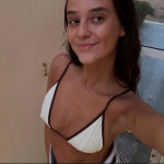 Victoria Federica en bikini de marca catalana.