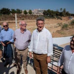 Vicente Martínez Mus evalúa los trabajos de reconstrucción tras las riadas del pasado 29 de octubre