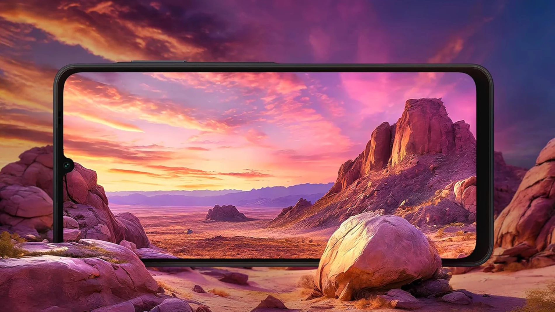 El Samsung Galaxy A06 4G tiene una pantalla de 6,7 pulgadas