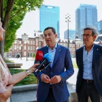 Primera jornada del viaje oficial del presidente de la Junta de Andalucía a Japón