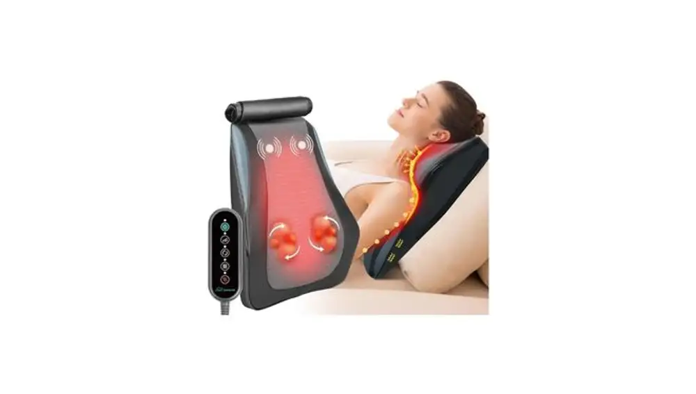 Snailax Cojín de masaje Shiatsu
