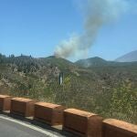 El incendio declarado en Tenerife sube a nivel 1 de emergencia