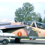 Un Alphajet marroquí como el accidentado