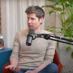 Sam Altman durante su entrevista con Theo Von