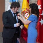 El TSJM inadmite el recurso del PSOE contra la concesión de la Medalla Internacional de la Comunidad a Milei
