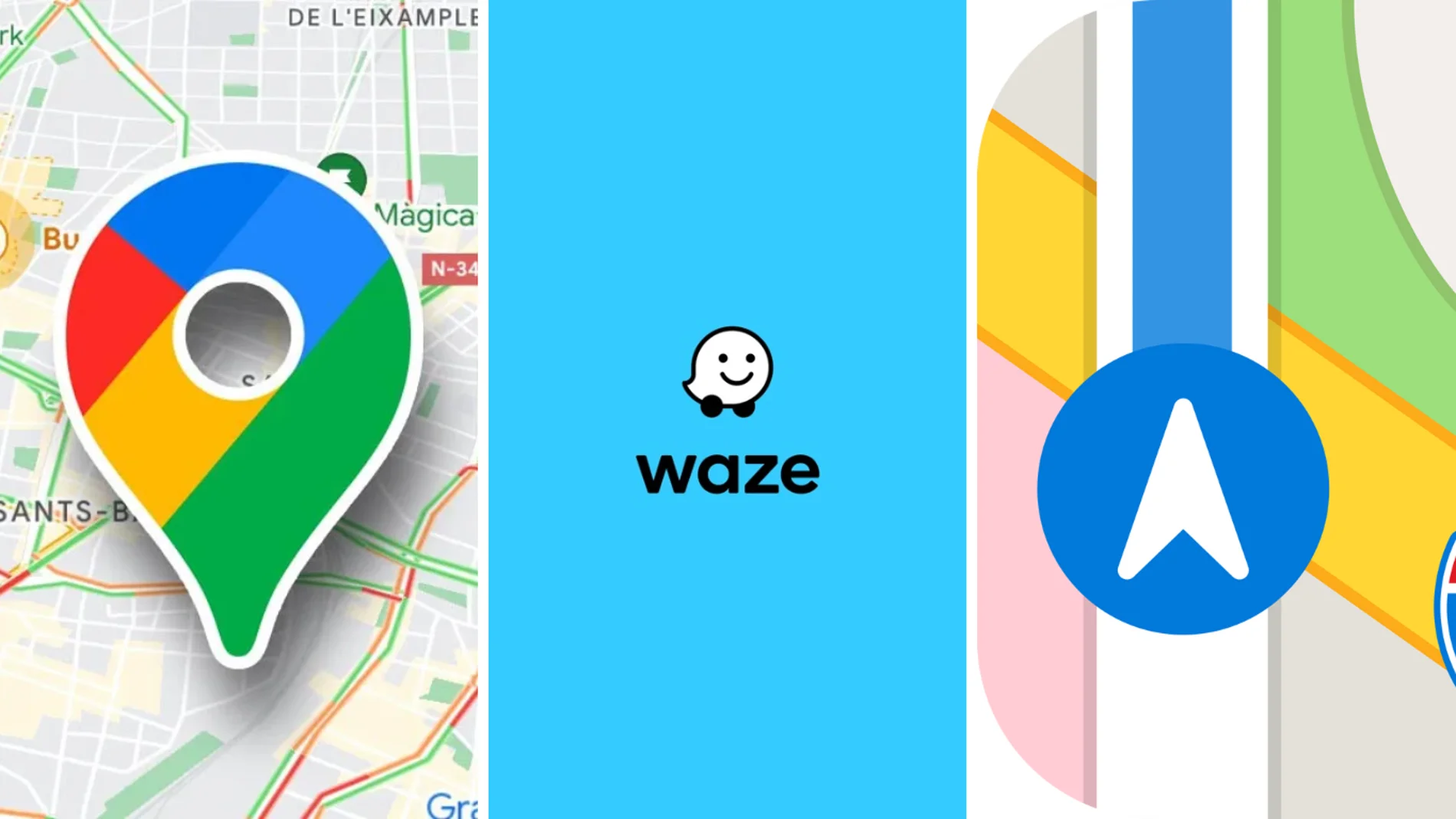 Google Maps, Waze o Apple Maps: ¿Qué aplicación de navegación es mejor para conducir en 2025?