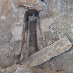 Localizan una tumba romana en Astorga durante las obras de ampliación de una establecimiento comercial