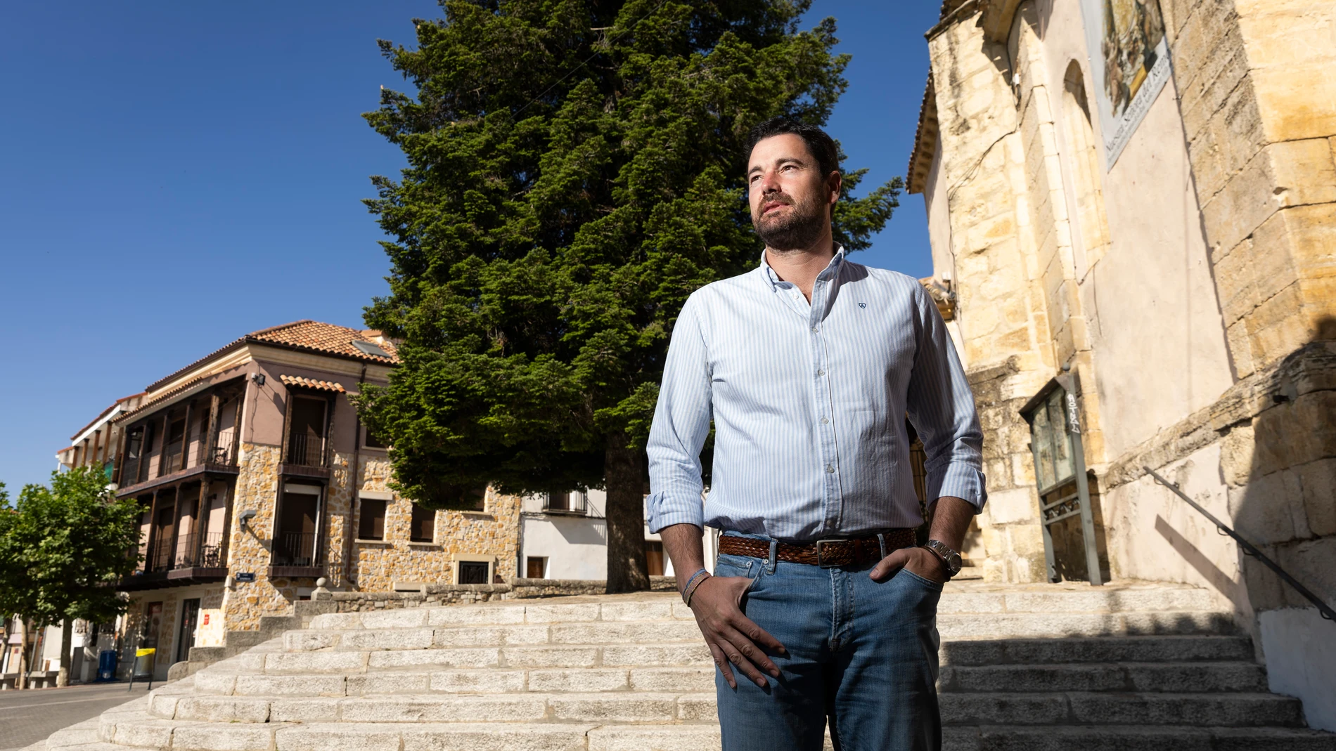 Borja Díaz de la Morena, alcalde de El Molar.