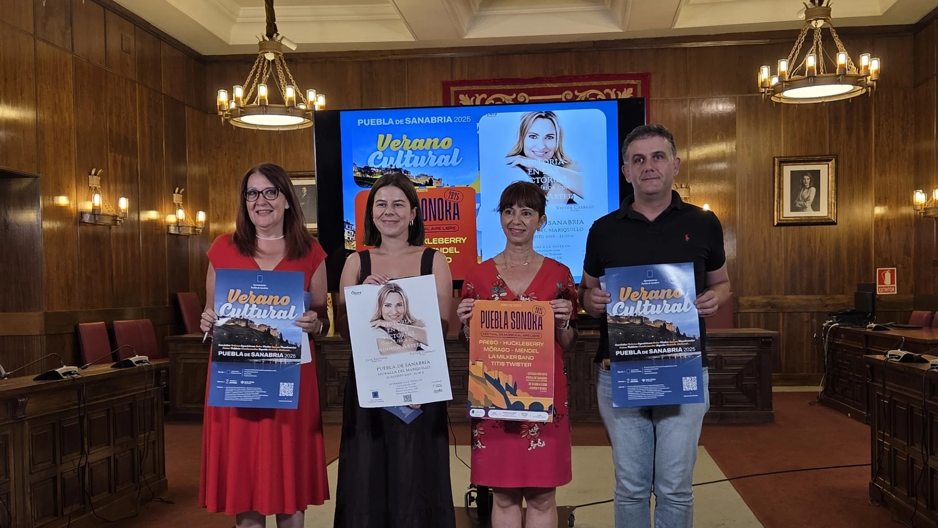 Presentación de la programación del verano cultural de Puebla de Sanabria