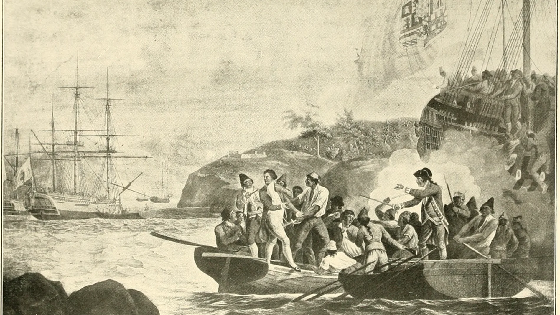'El insulto español a la bandera británica en Nootka Sound' (siglo XVIII)