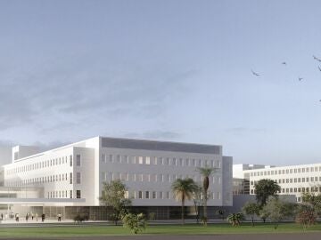 Maqueta del proyecto del Hospital Materno-Infantil de Huelva