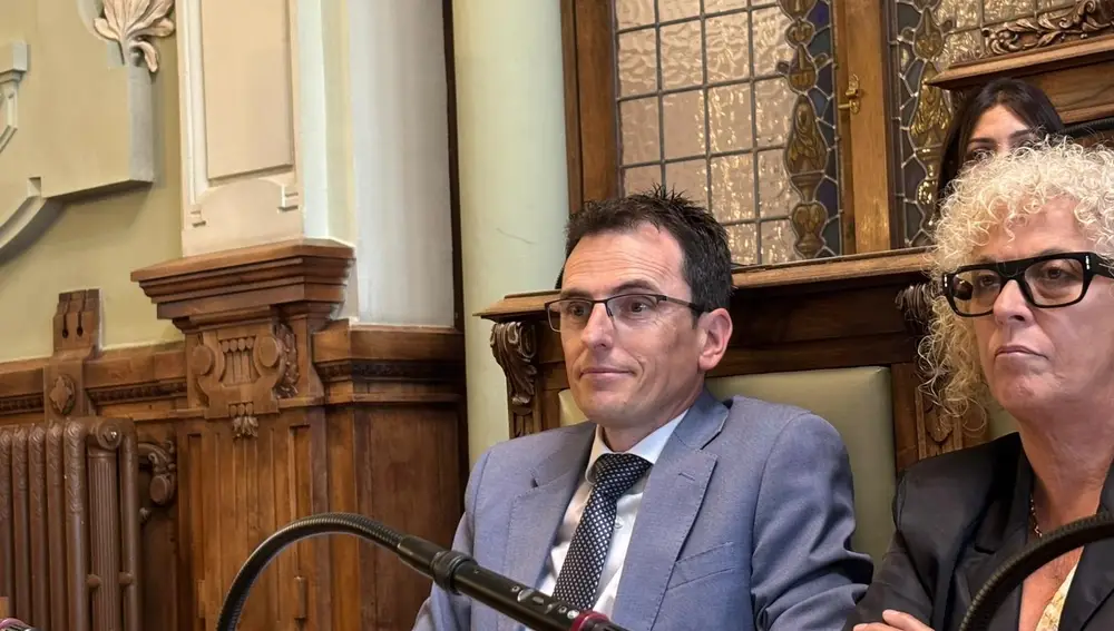 El portavoz del grupo municipal socialista, Pedro Herrero.