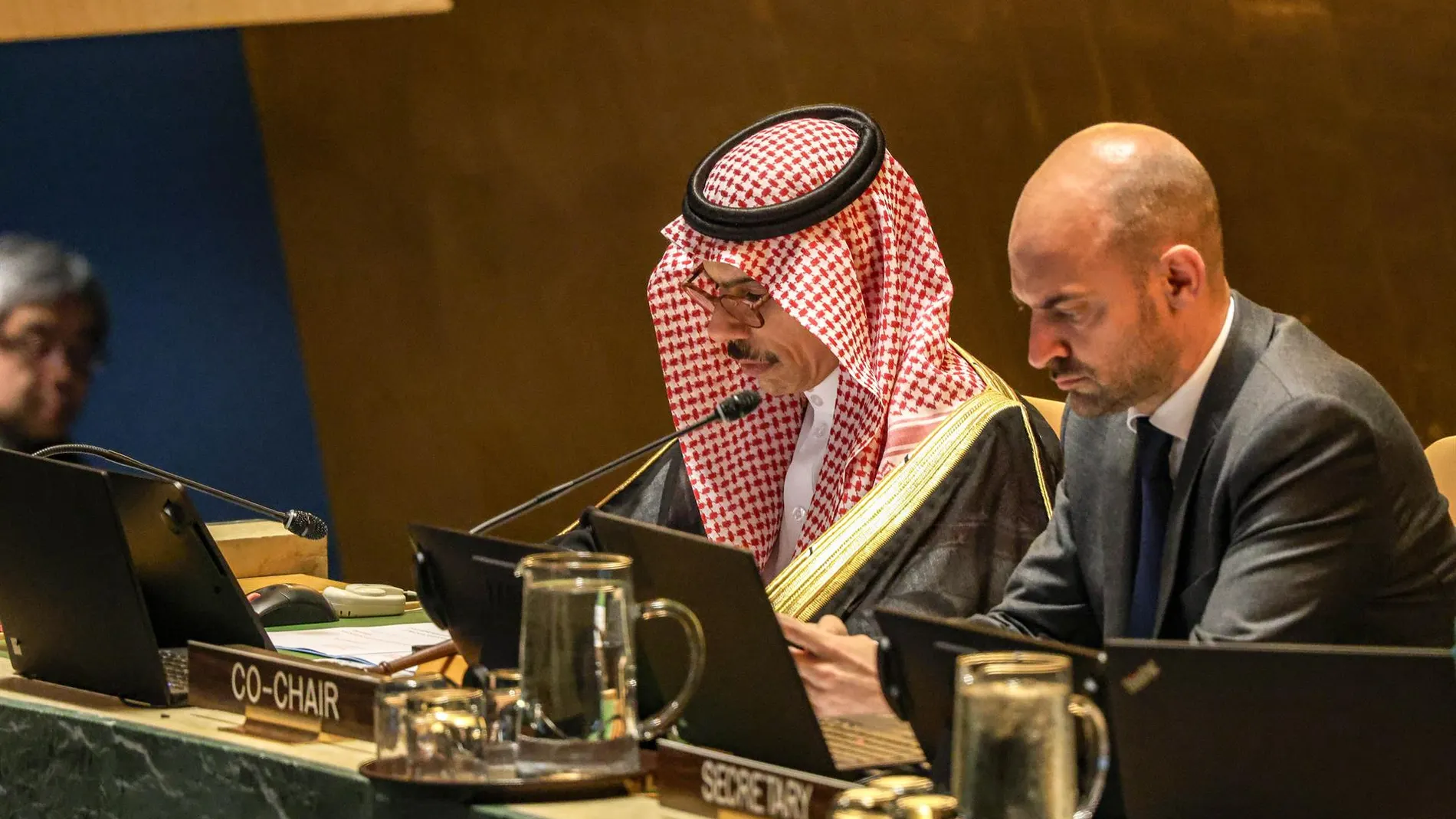 O.Próximo.- La conferencia de ONU sobre dos Estados concluye con un llamamiento para que Hamás renuncie a gobernar Gaza
