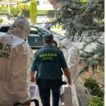 Los agentes, en el lugar de los hechos