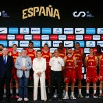 Presentación oficial de la selección española masculina de baloncesto para el Eurobasket