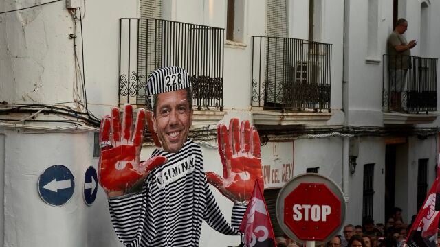 Novena manifestación para pedir la dimisión de de Mazón por la gestión de la dana