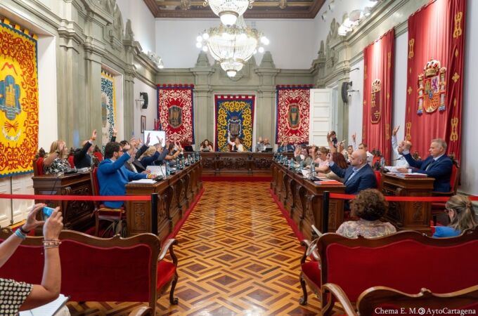 Pleno del Ayuntamiento de Cartagena