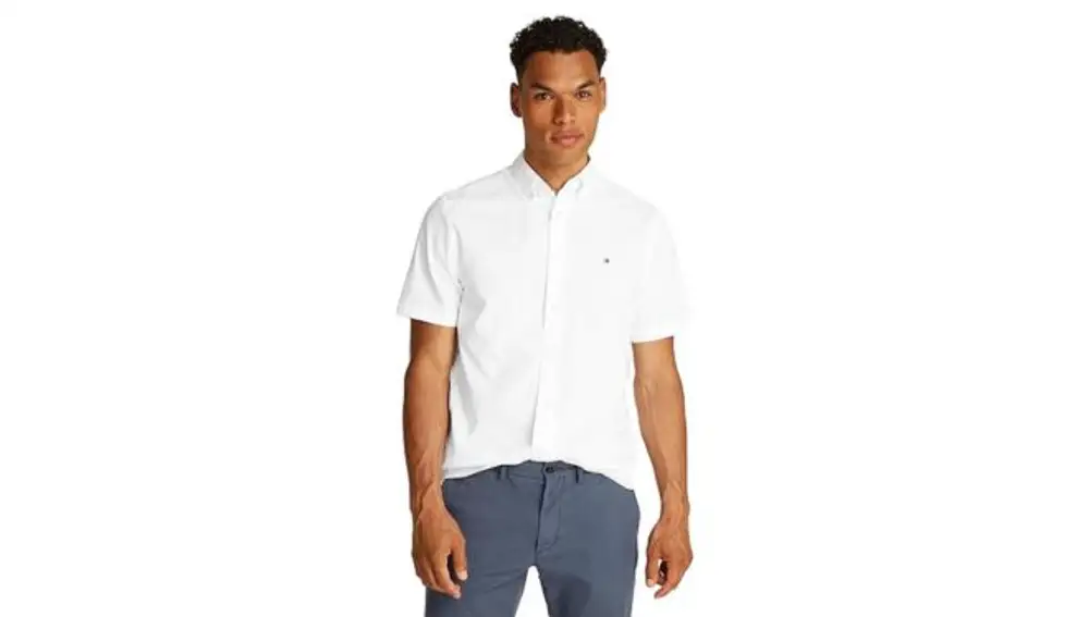 Camisa blanca Tommy Hilfiger