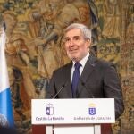 El presidente de Canarias, Fernando Clavijo