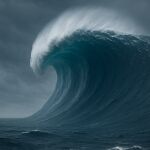 Así fue el tsunami más grande de la historia: superó los 500 metros de altura