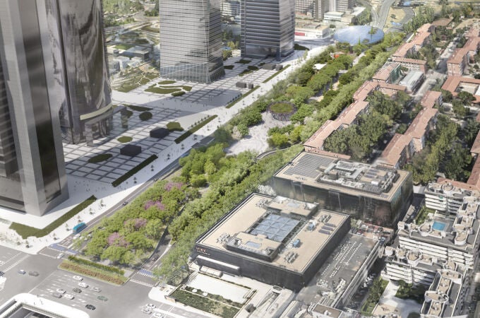 Nuevo parque de la Castellana