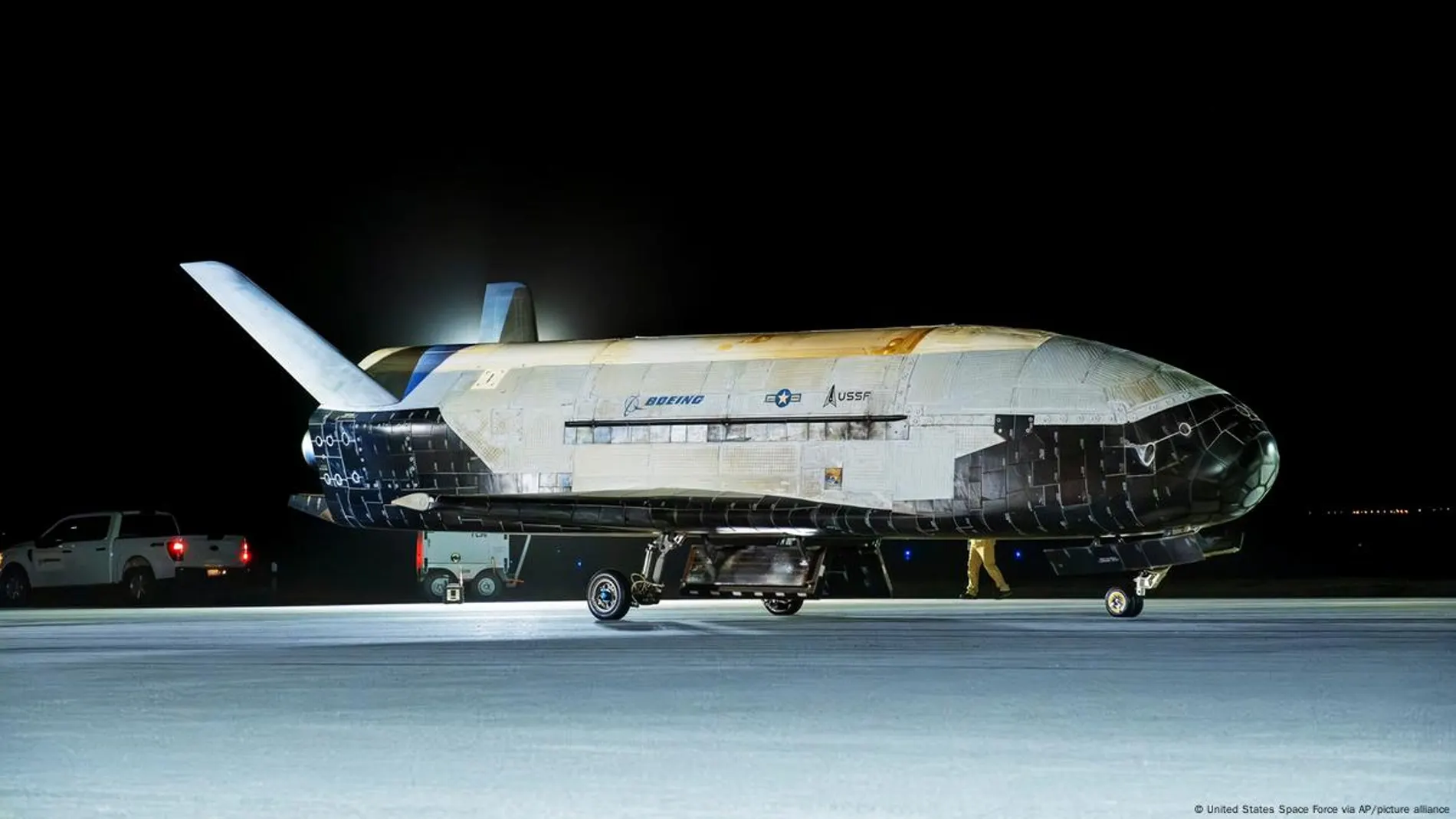 Aparece un cohete de la Fuerza Espacial de Estados Unidos creado por Boeing