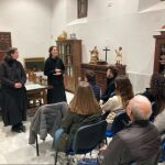 Las HAM durante una charla en una parroquia