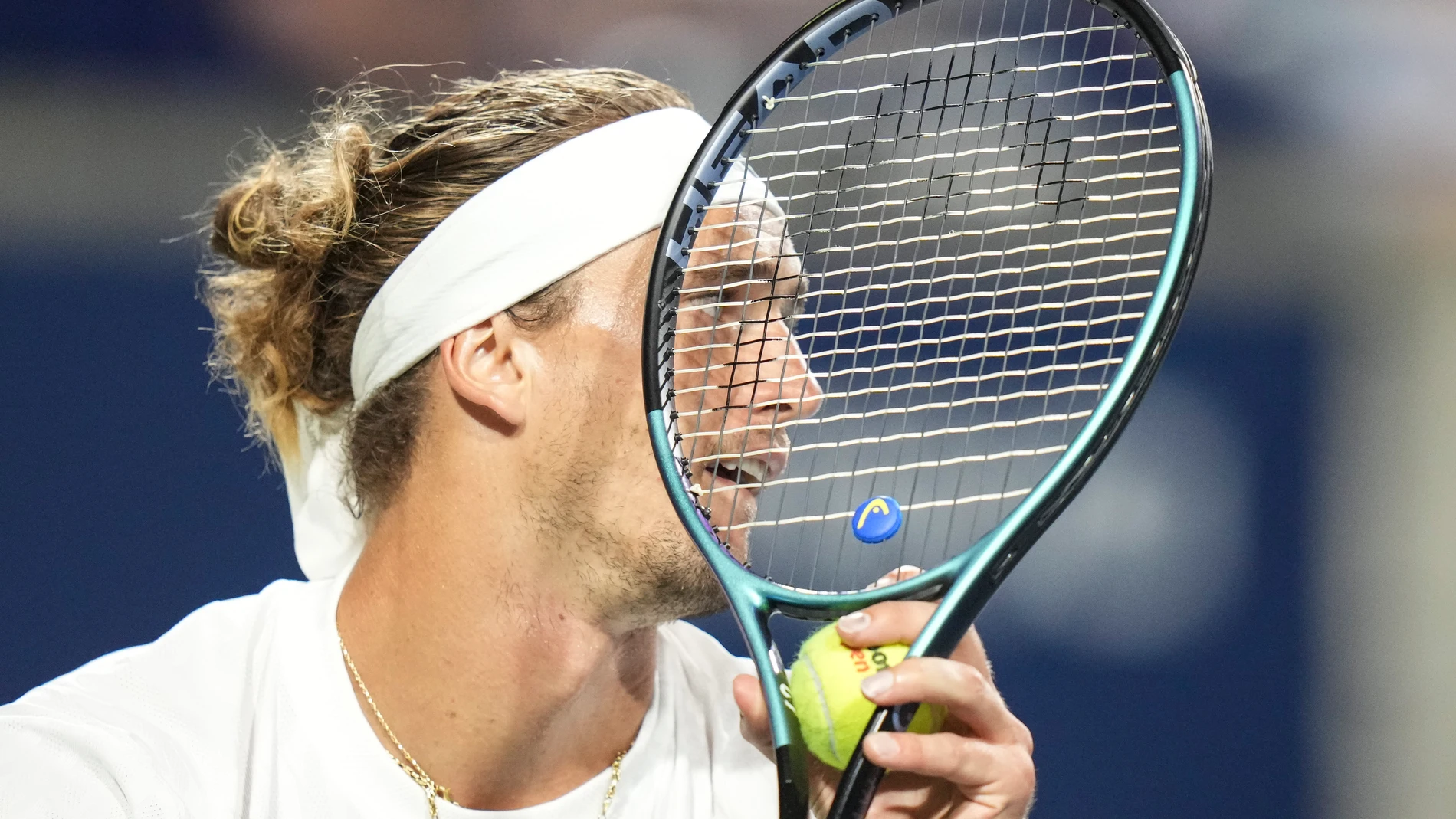 Zverev, uno de los protagonistas del punto más largo del año
