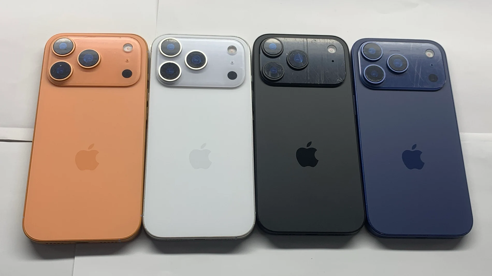Colores de los iPhone 17 Pro