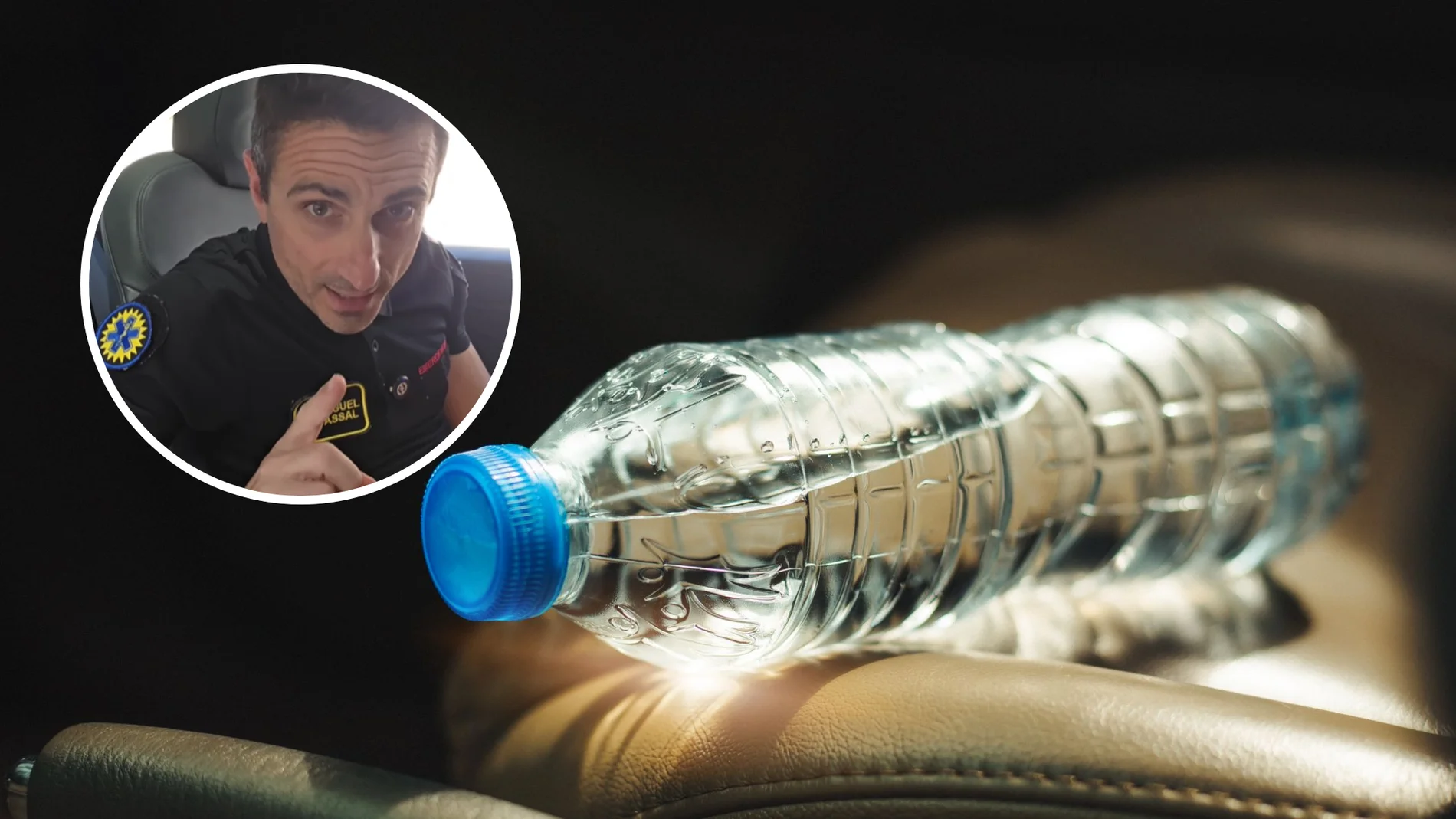 Miguel Assal, técnico de emergencias: “¿Dejas botellas de agua en el coche? No lo hagas más”