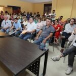 Pleno para el debate de moción de censura contra el actual alcalde de Melgar de Yuso, Eduardo Tejido (PP) en el que se propone como nuevo regidor a Óscar Serna Azpeleta (Cs)