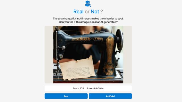 Real or Not, el test de Microsoft que pone a prueba tus habilidades detectando fotos falsas