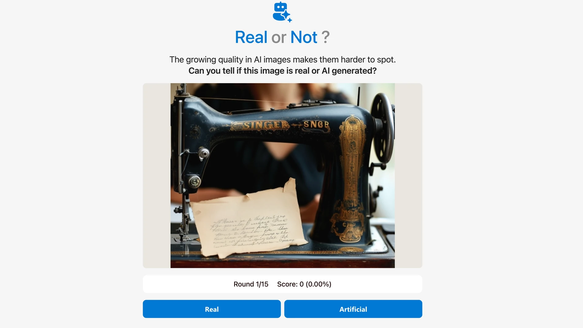 Real or Not, el test de Microsoft que pone a prueba tus habilidades detectando fotos falsas