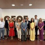 Comité Ejecutivo CEOE Valladolid, de izquierda a derecha: Fernando Pérez, Ricardo Rodríguez, Virginia Muñoz, Ximo Reig, Catalina Aguado, Carlos Magdaleno, Félix Sanz, Mercedes Arana, Santiago Campos, Nieves García y Alberto de los Ojos