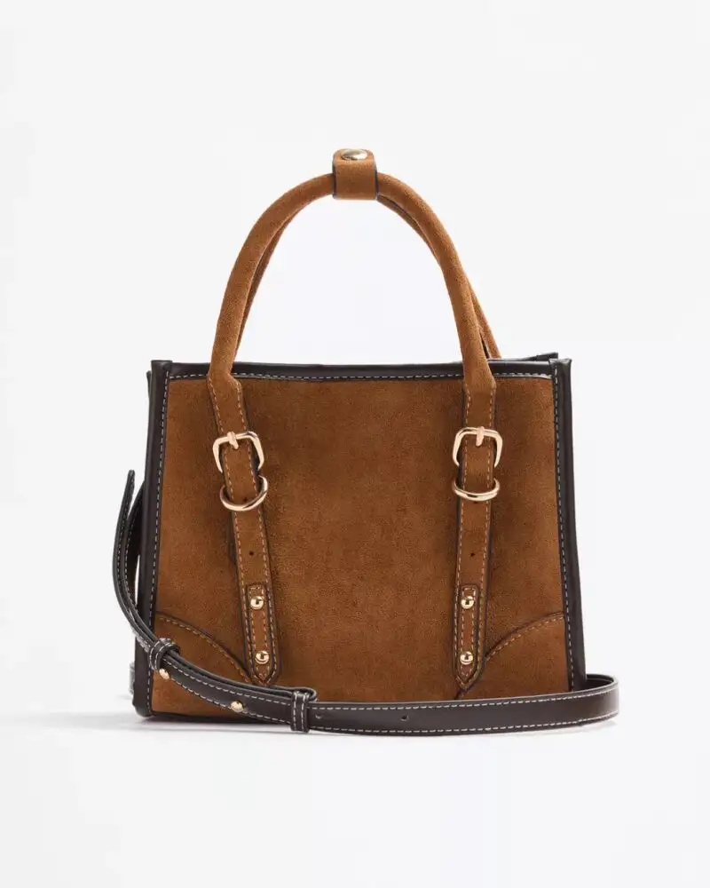 Bolso bandolera doble hebilla
