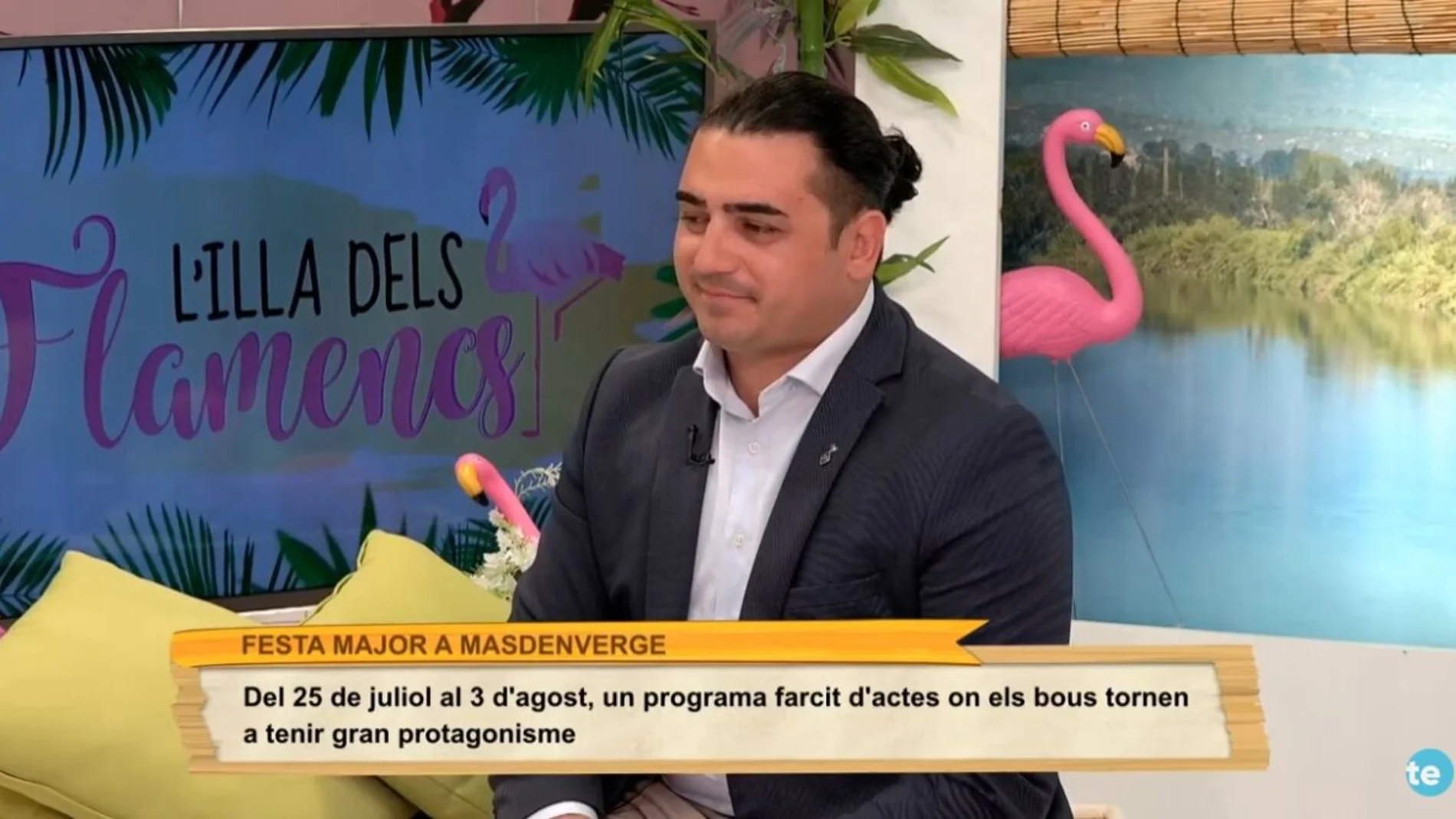 El concejal de Junts en Masdenverge, Guillem Carles.