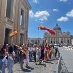 Los jóvenes invaden Roma por el Jubileo de la Juventud: "Me siento como en un Mundial"