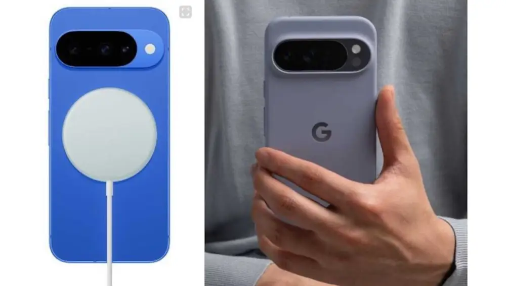 El círculo de carga y la funda de los nuevos Pixel 10