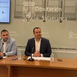 El vicepresidente de la Diputación de Salamanca, David Mingo, presenta el festival